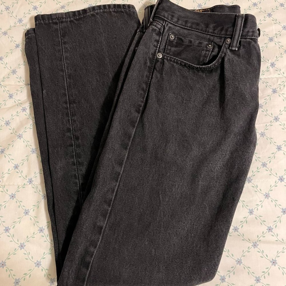 Levi's Washed black 505 Jeans
